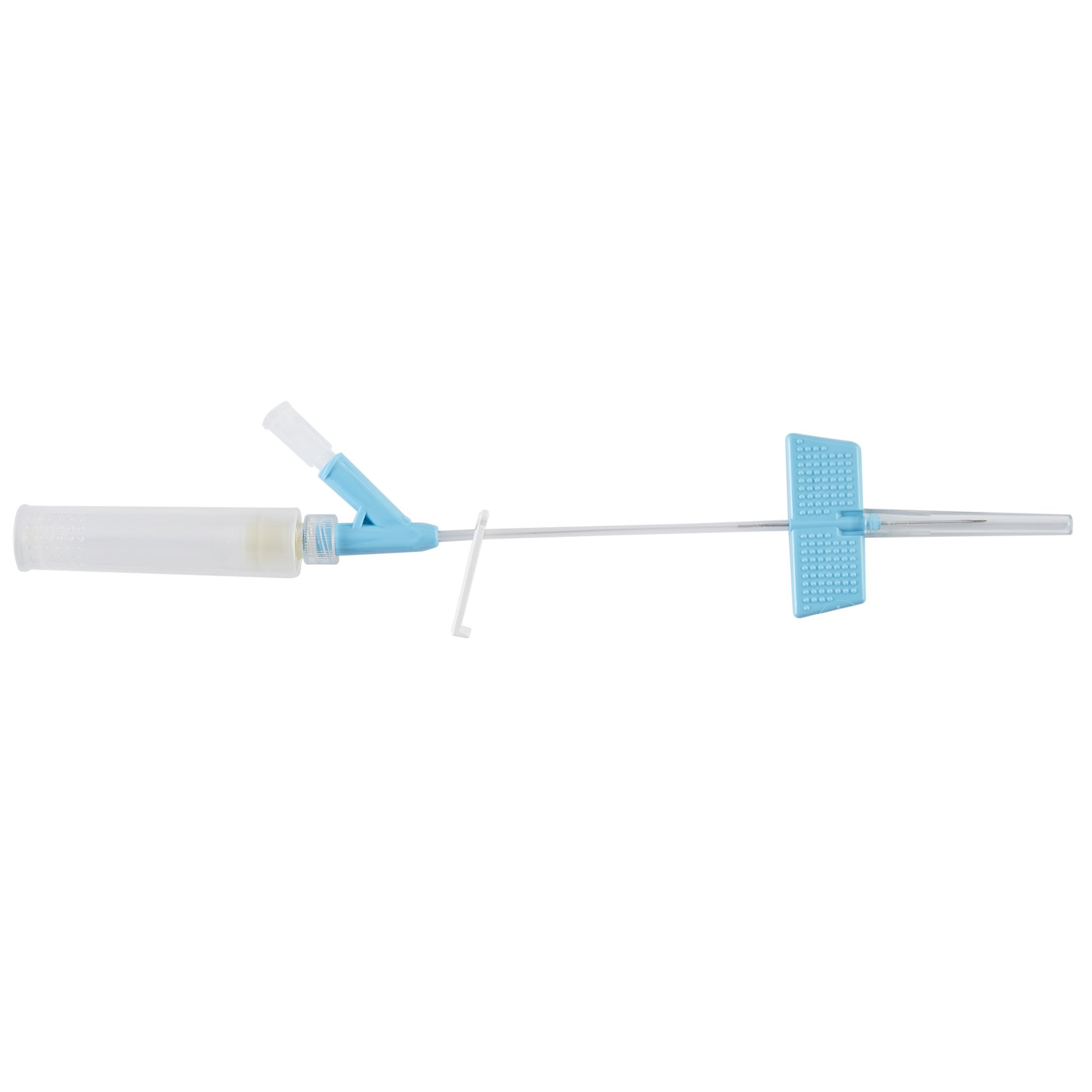 Catheter I.V. Closed Saf-T-Intima™ 22 Gauge 0.75 Inch Retracting Safety Needle Wings / Y Adapter Extention sets with Vialon® biomaterial (1/EA 25/BX 8BX/CS)s by BD  ID 383323